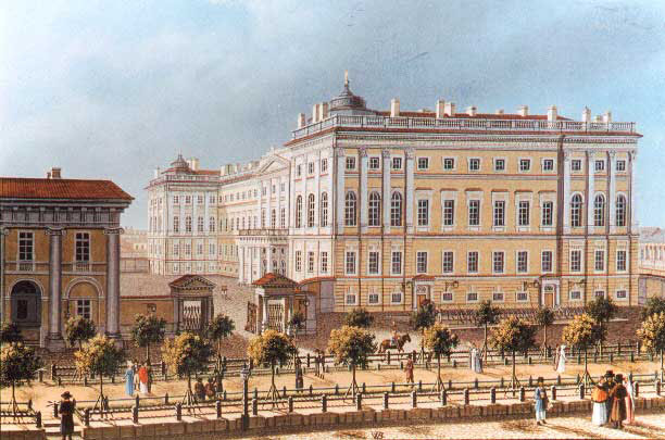 The picture of Anichkov palace
